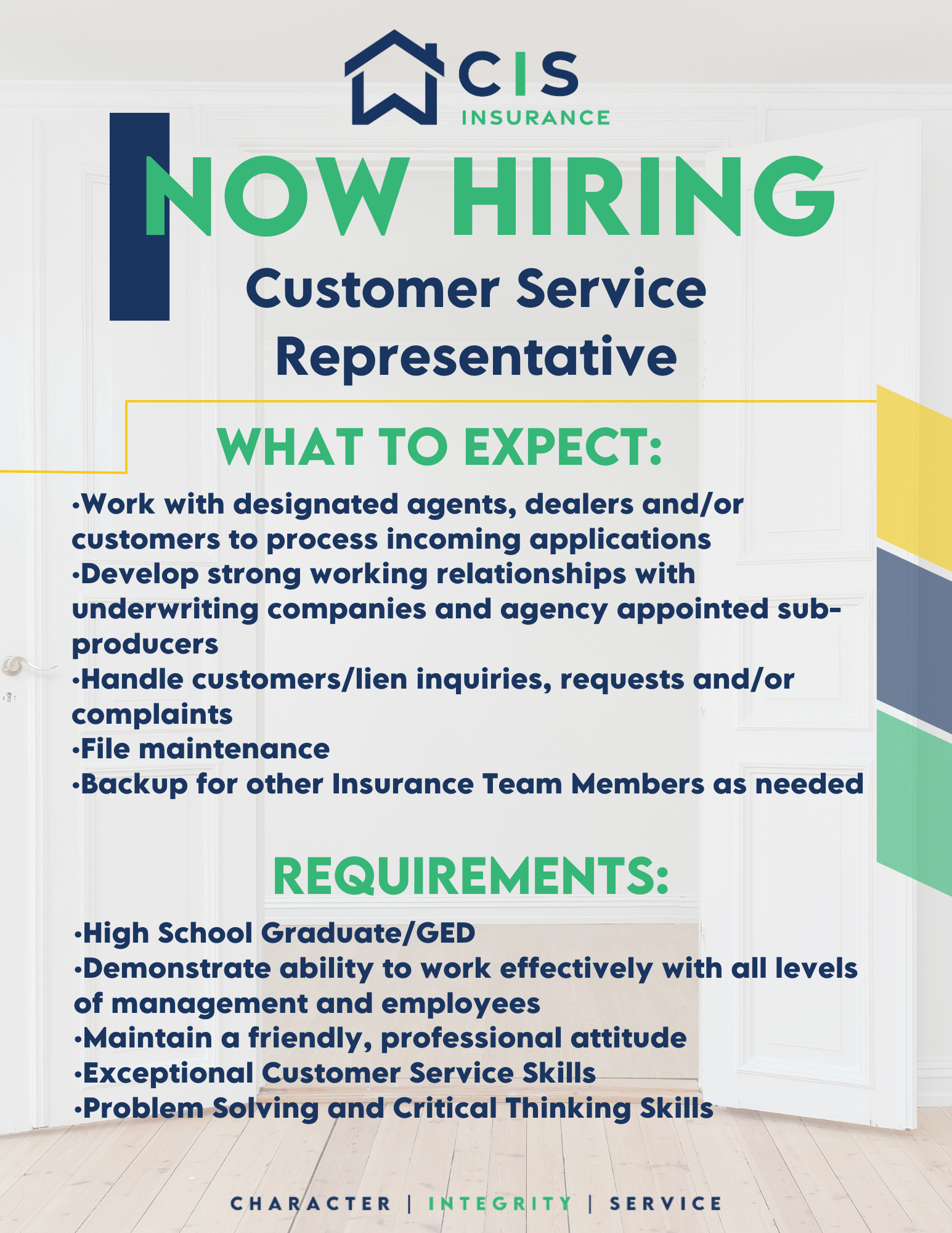 Customer Service Representative Job Description